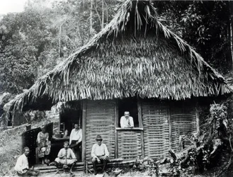 Goldsucher in Französisch-Guayana